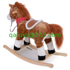 China Cute Rocking Horse With Sound And Moving Mouth and Tail And Led Light Big Size supplier