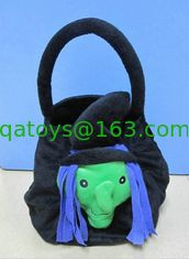 China Hallowmas Black Gifts Bag Plush Bag supplier