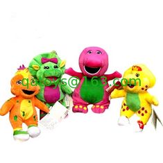 China Barney The BJ and Baby Bob and Riff Plush Toys supplier