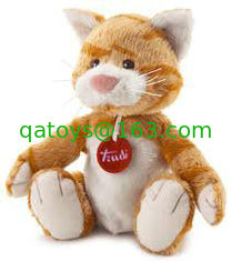 China Sitting Pose Brown Cat Plush Toys supplier