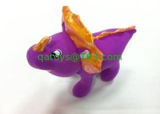 China Purple Dino Dragon Plush Toys supplier
