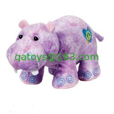 China Purple Hippo Plush Toys supplier
