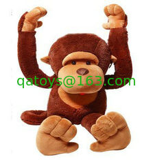 China Brown Long hand Monkey Soft Toy Plush Toy supplier
