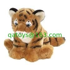 China Brown Tiger Soft Toy Plush Toy supplier