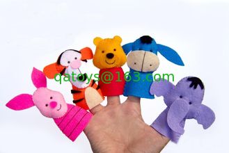 China Disney Family Collection Felt Finger Puppets Plush Toys supplier