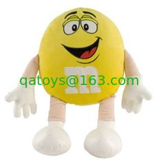China M&amp;M’ Character Yellow Medium Plush Toys supplier